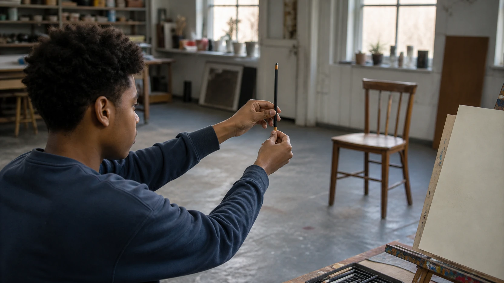 Mise en pratique liée à « Progresser en dessin d’observation en entraînant son regard »