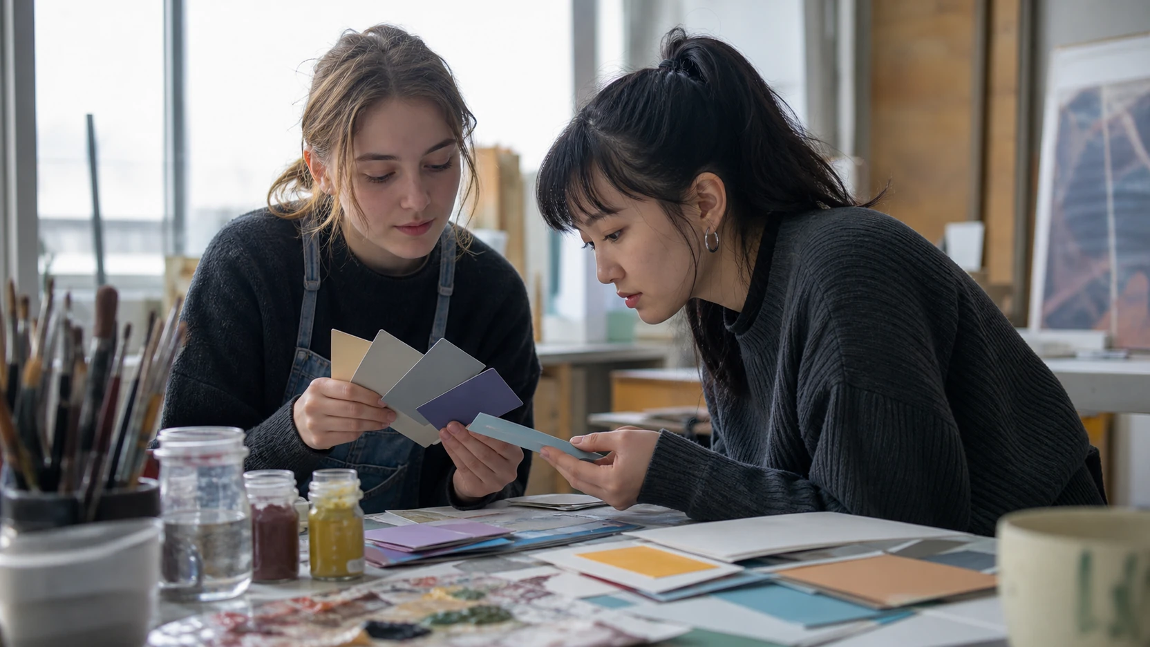 Mise en pratique liée à « Apprendre à construire des harmonies colorées par la pratique »