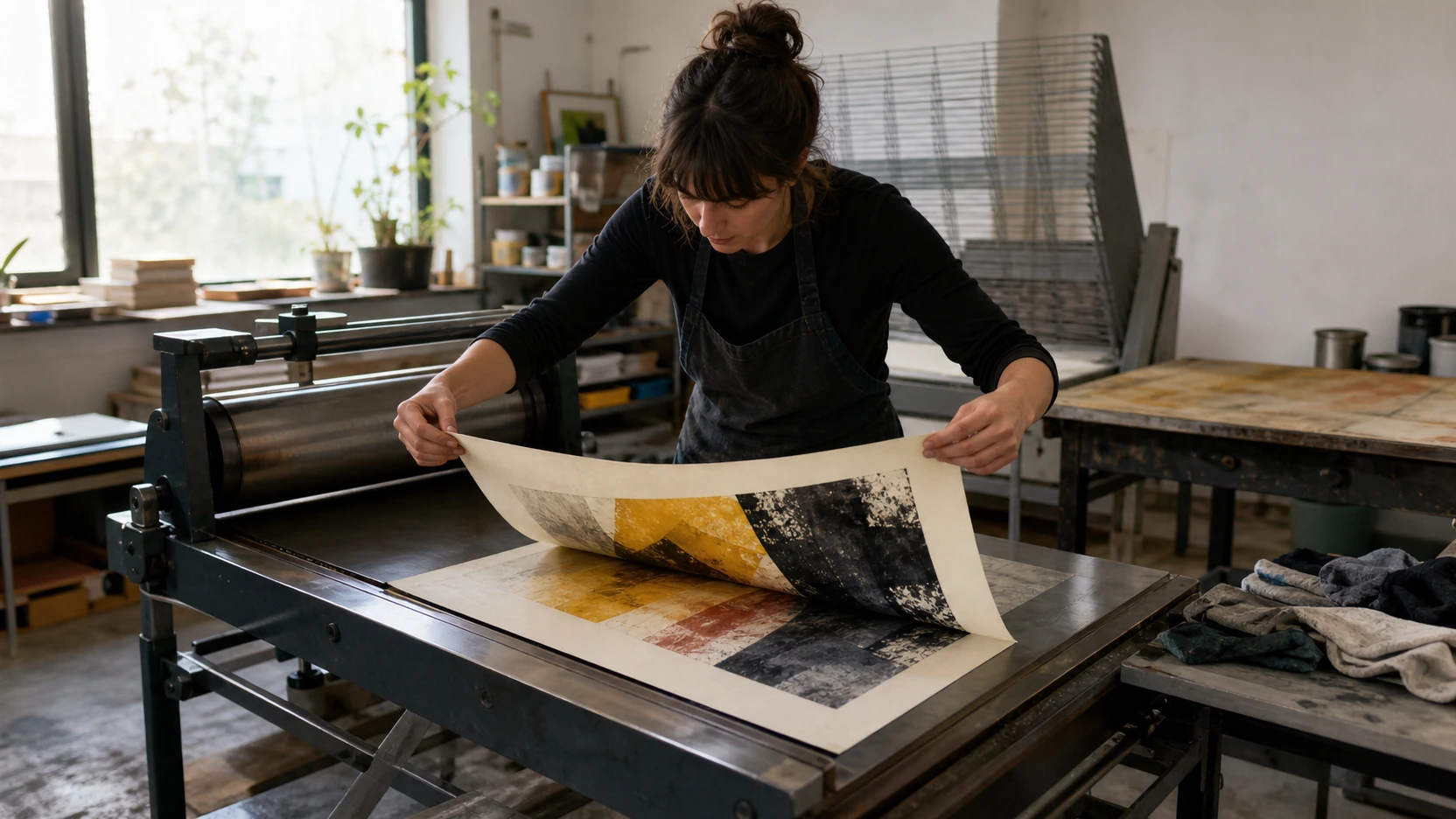 Mise en pratique liée à « Découvrir la gravure en relief avec une méthode progressive »