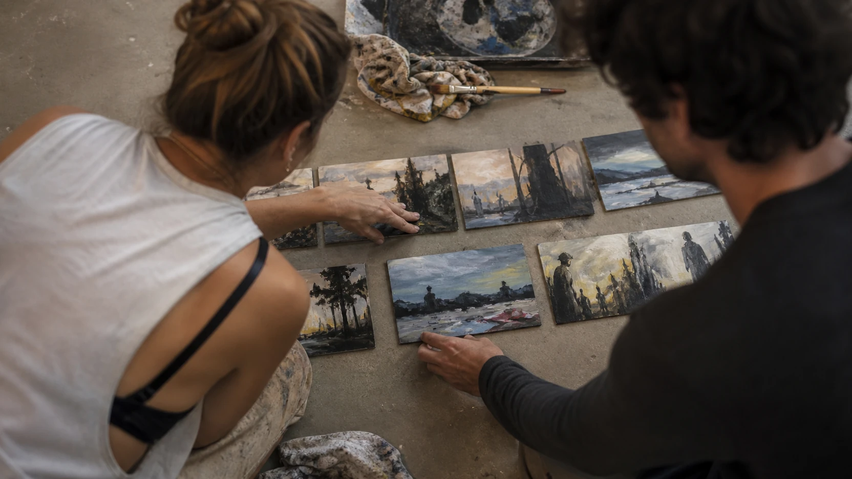 Mise en pratique liée à « Raconter une histoire en images sans surcharger la scène »